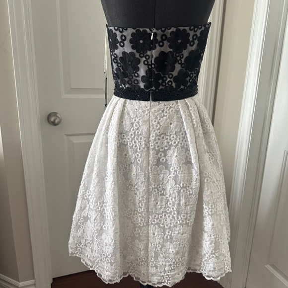 Frascara strapless cocktail dress with jacket - Picture 3 of 12